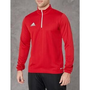 NWT adidas Men's Entrada 22 Training Top, Team Power Red, Small